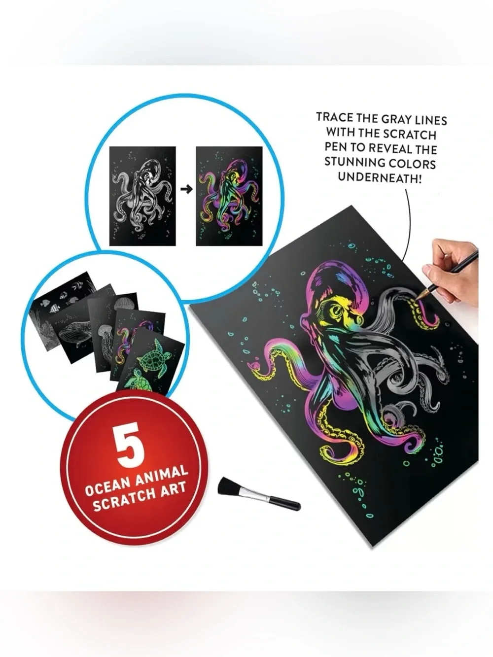 Abacus Brands Virtual Reality Oceans! Illustrated Interactive VR Book and STEM